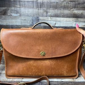 Coach Vintage Leather Briefcase